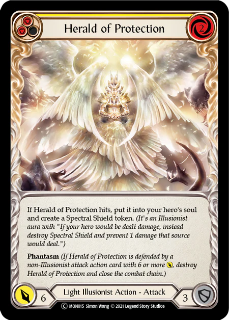 Herald of Protection (Yellow) - Image 4