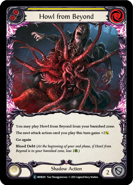Howl from Beyond (Yellow) - Image 2