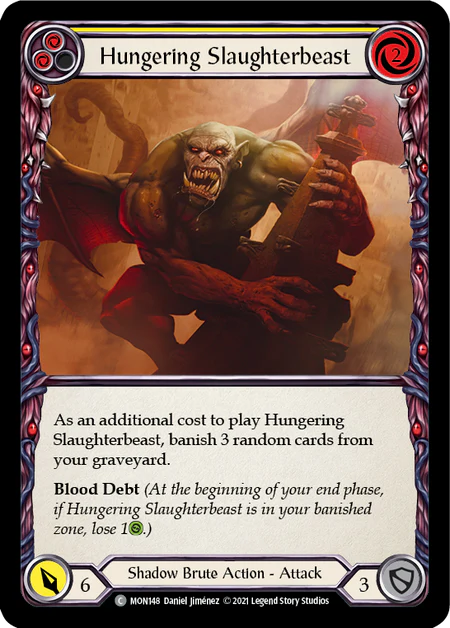 Hungering Slaughterbeast (Yellow) - Image 2