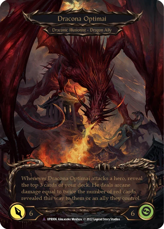 Invoke Dracona Optimai (Red) - Image 3
