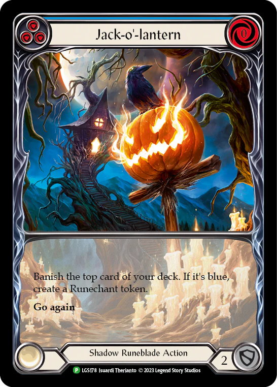 Jack-o'-lantern (Blue)