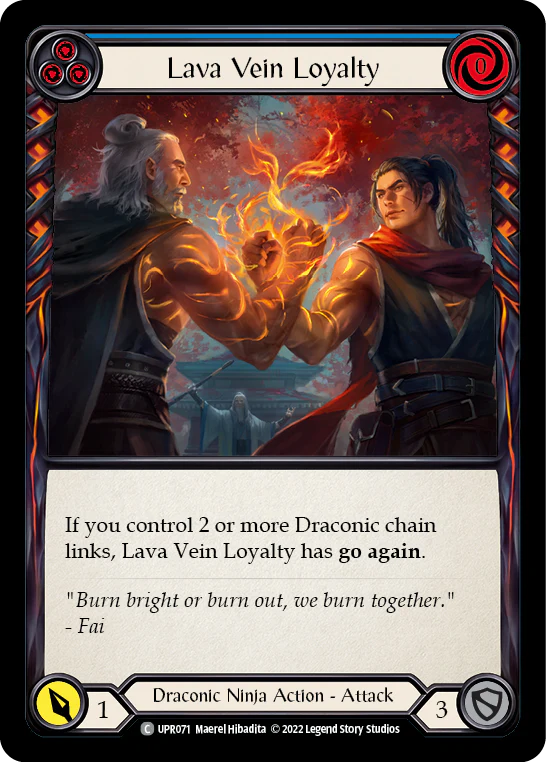 Lava Vein Loyalty (Blue)