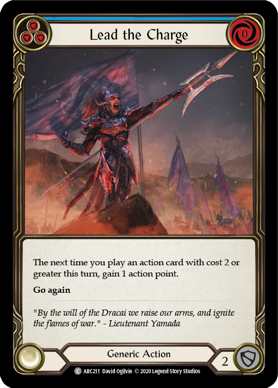 Lead the Charge (Blue)