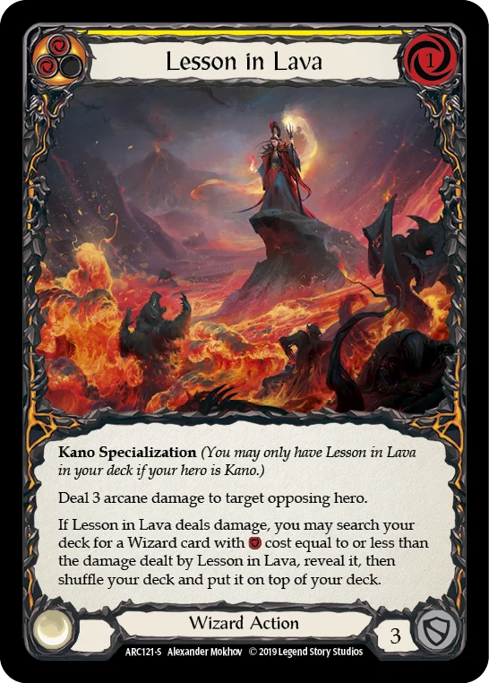 Lesson in Lava (Yellow) - Image 3