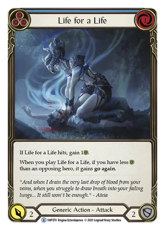 Life for a Life (Blue) - Image 2