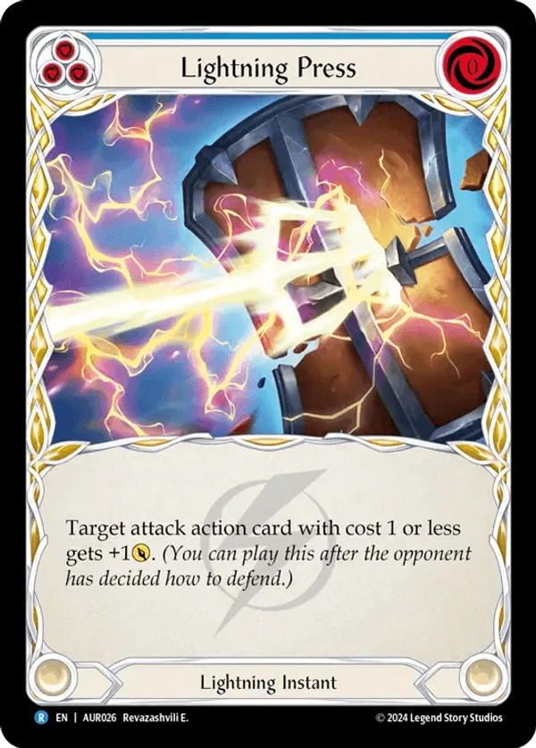 Lightning Press (Blue) - Image 3