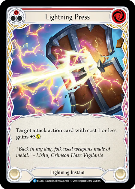 Lightning Press (Red) - Image 2