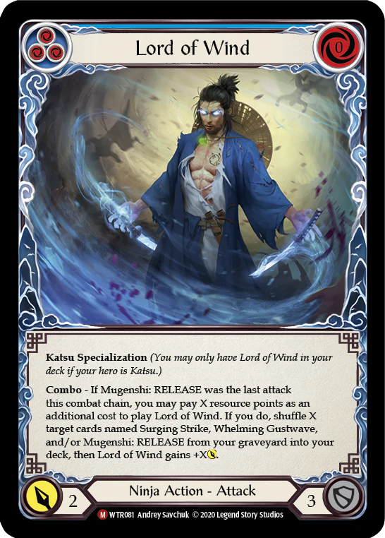 Lord of Wind (Blue)