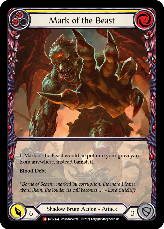 Mark of the Beast (Yellow) - Image 2