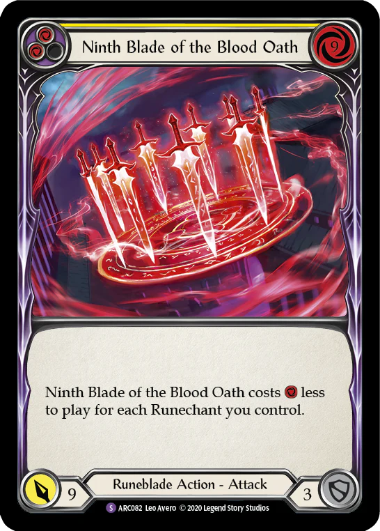Ninth Blade of the Blood Oath (Yellow) - Image 2
