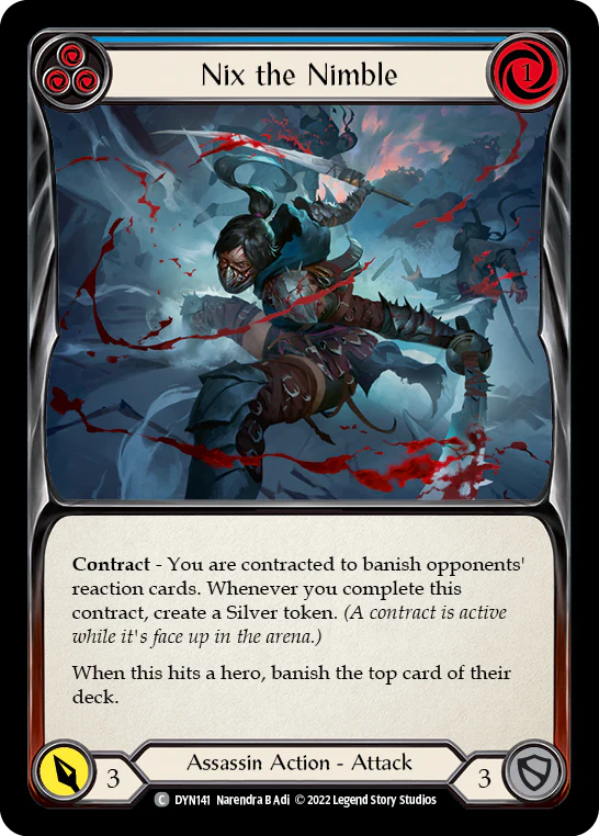 Nix the Nimble (Blue)