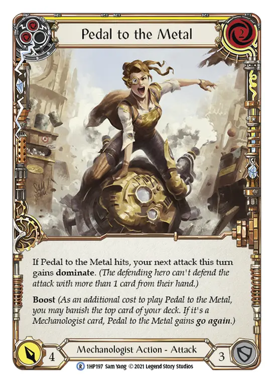 Pedal to the Metal (Yellow) - Image 2