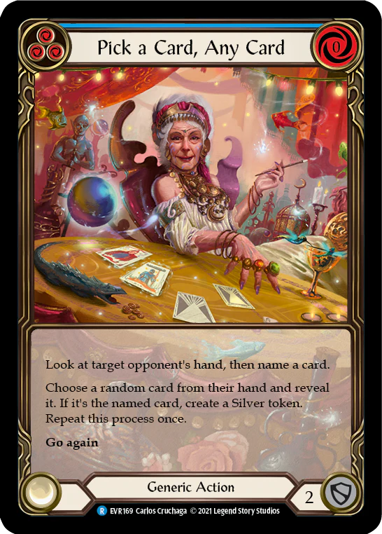 Pick a Card, Any Card (Blue) - Image 2