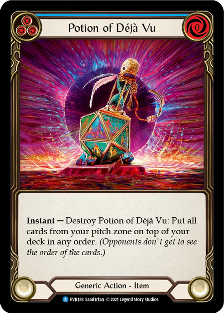 Potion of Deja Vu (Blue)