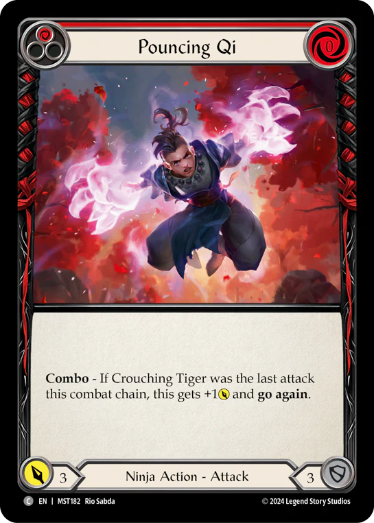 Pouncing Qi (Red) - Image 2