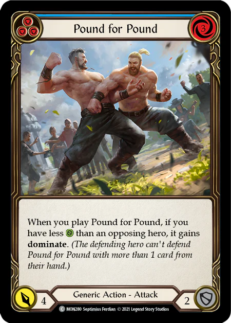 Pound for Pound (Blue)