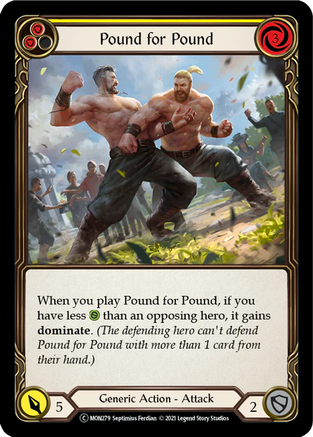 Pound for Pound (Yellow) - Image 2