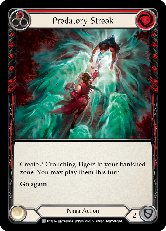 Predatory Streak (Red)