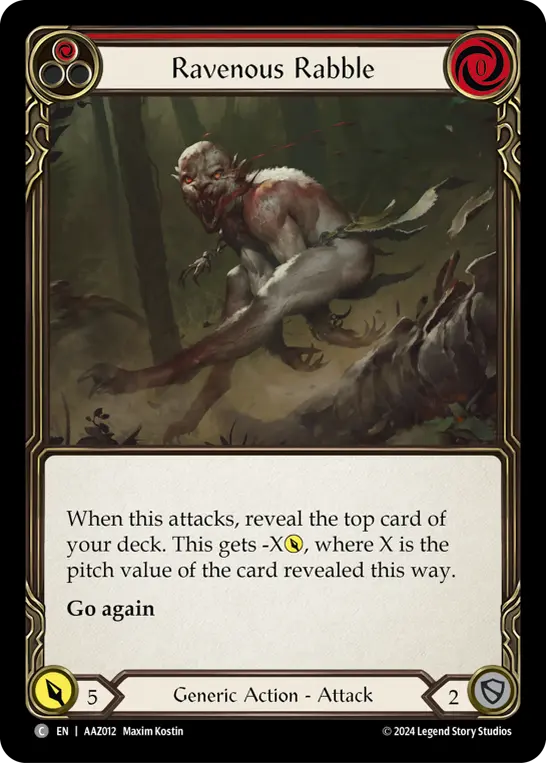 Ravenous Rabble (Red) - Image 4