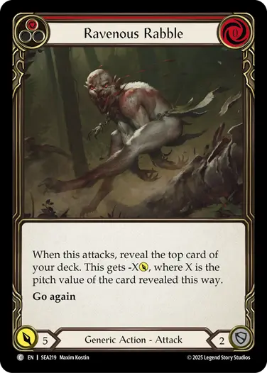 Ravenous Rabble (Red) - Image 5