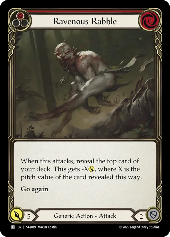 Ravenous Rabble (Red) - Image 6