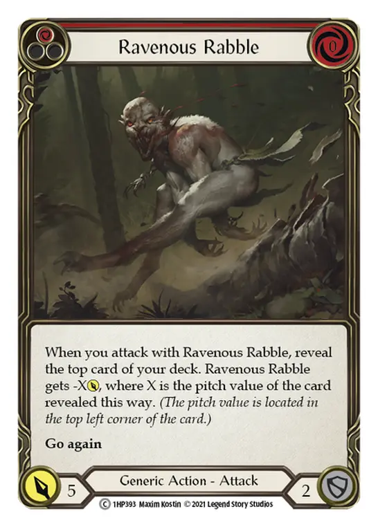 Ravenous Rabble (Red) - Image 9