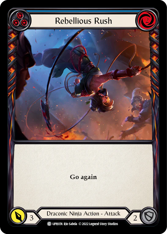 Rebellious Rush (Blue)