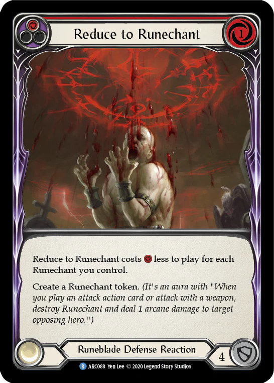 Reduce to Runechant (Red)