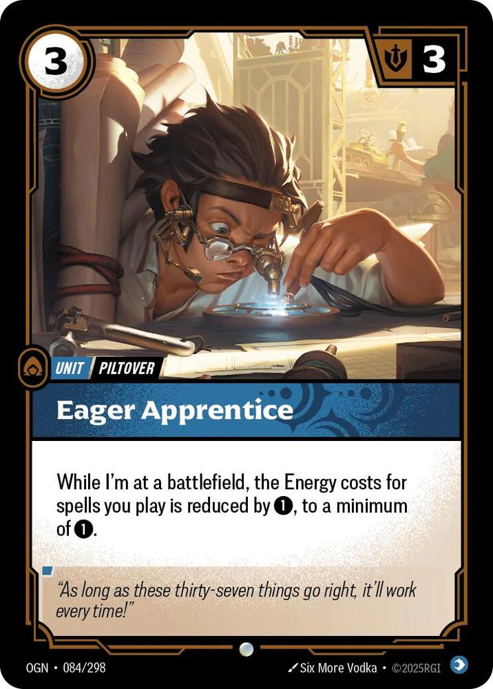 Eager Apprentice