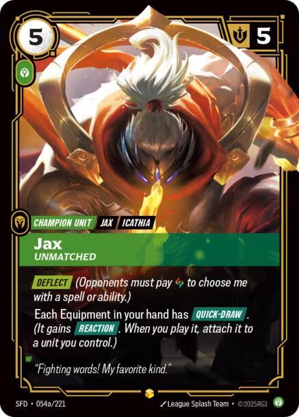 Jax - Unmatched - Image 2