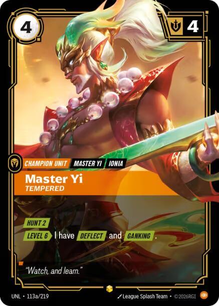 Master Yi - Tempered - Image 2