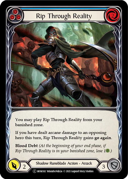 Rip Through Reality (Blue) - Image 2