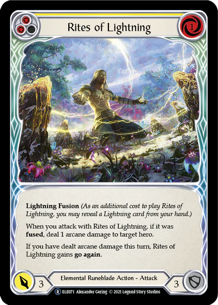 Rites of Lightning (Yellow) - Image 2