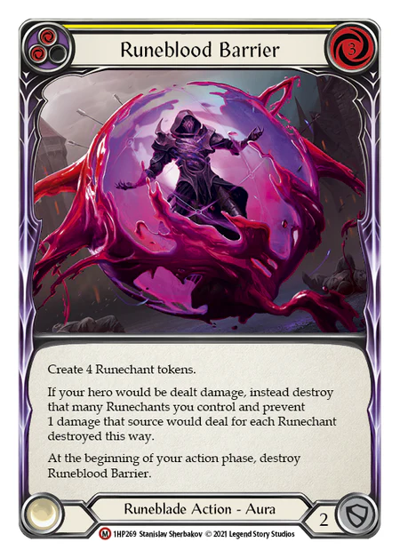 Runeblood Barrier (Yellow)