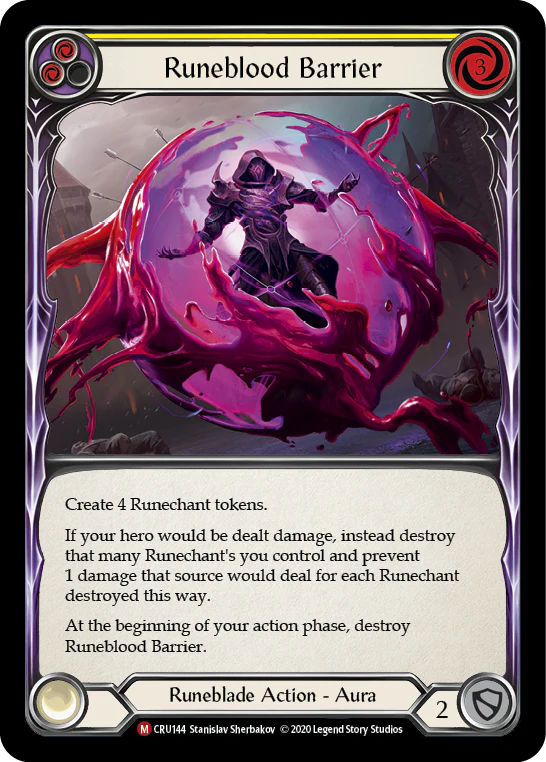 Runeblood Barrier (Yellow) - Image 2