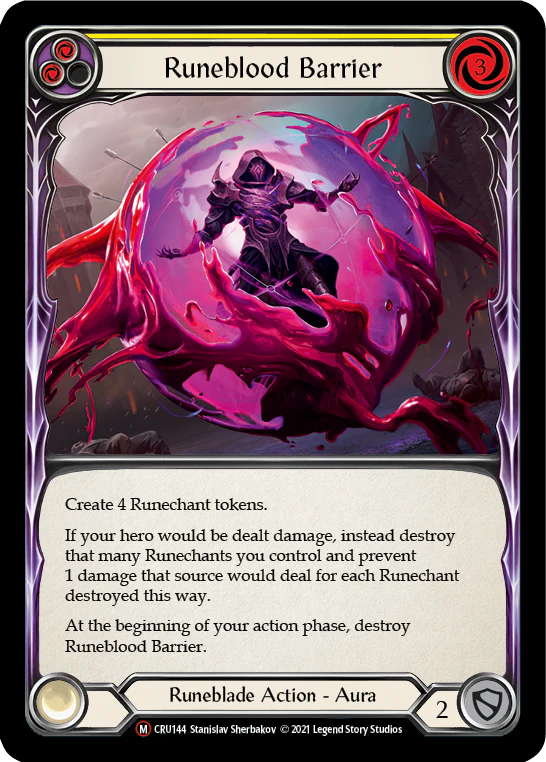 Runeblood Barrier (Yellow) - Image 3