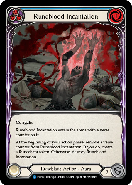 Runeblood Incantation (Blue) - Image 2