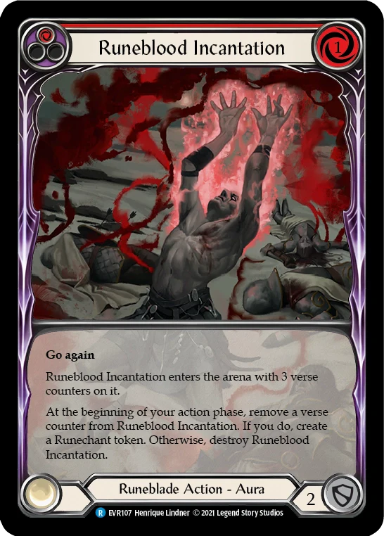 Runeblood Incantation (Red)