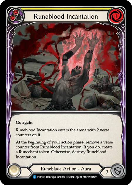 Runeblood Incantation (Yellow) - Image 2