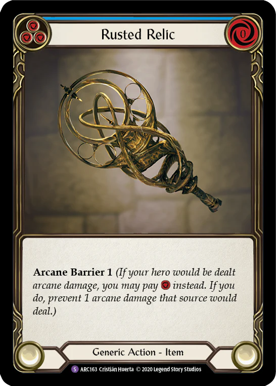 Rusted Relic (Blue)