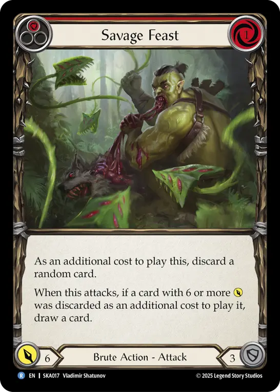 Savage Feast (Red) - Image 5