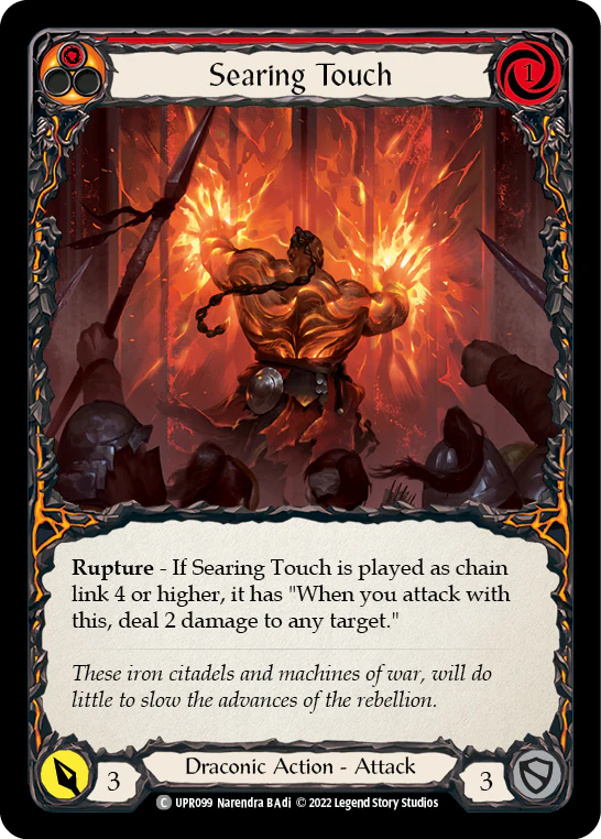 Searing Touch (Red)