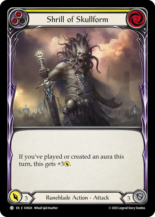 Shrill of Skullform (Yellow) - Image 2