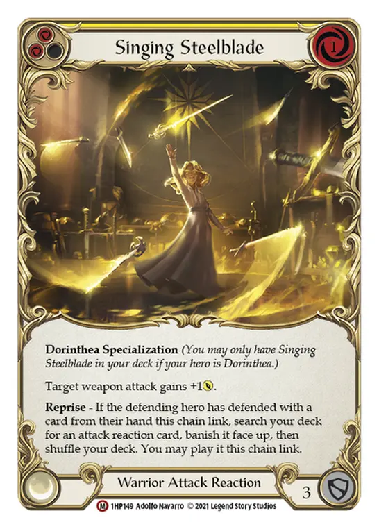 Singing Steelblade (Yellow) - Image 2