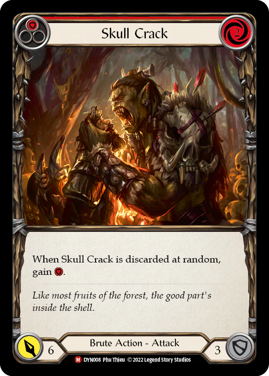 Skull Crack (Red)