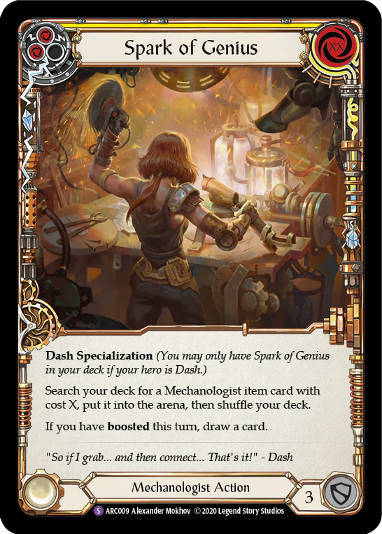 Spark of Genius (Yellow)