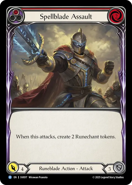Spellblade Assault (Red) - Image 2