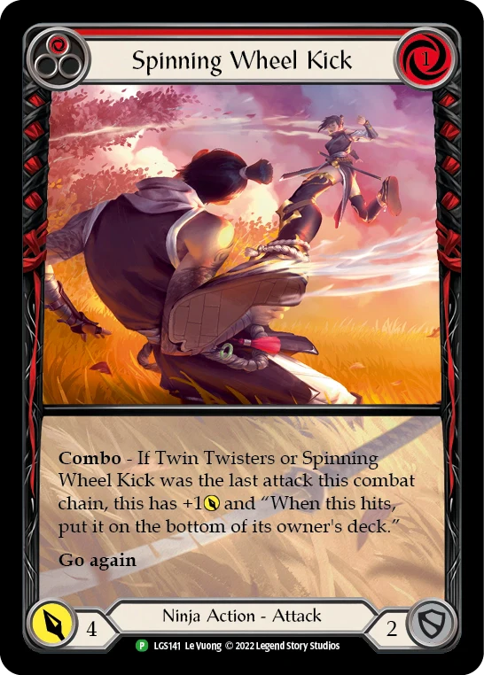 Spinning Wheel Kick (Red) - Image 2
