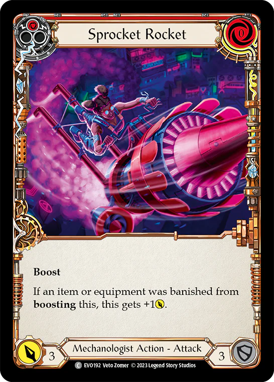 Sprocket Rocket (Red)
