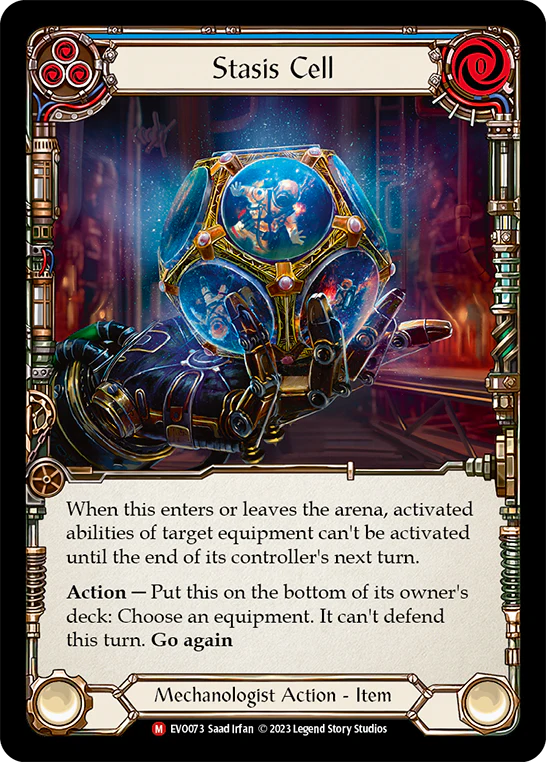 Stasis Cell (Blue)